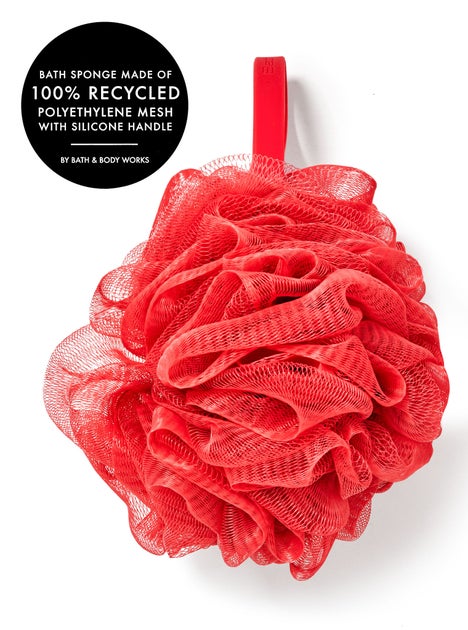 Deep Blush Loofah