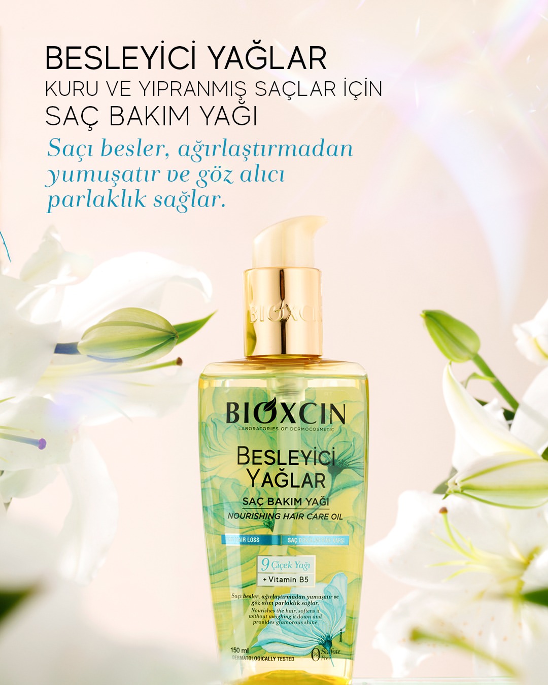 Bioxcin Nourishing Oils Hair Care Oil 150 ml