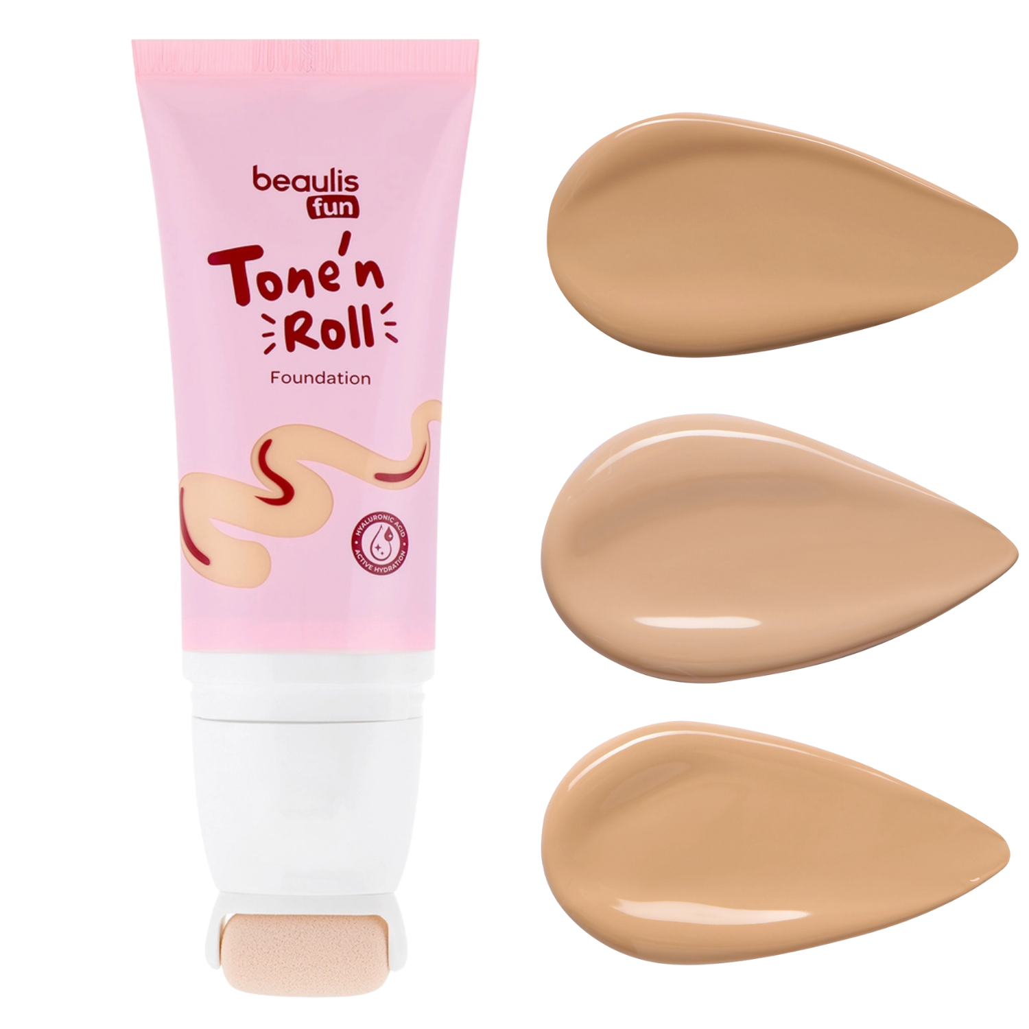 Beaulis Fun Tone'n Roll Foundation