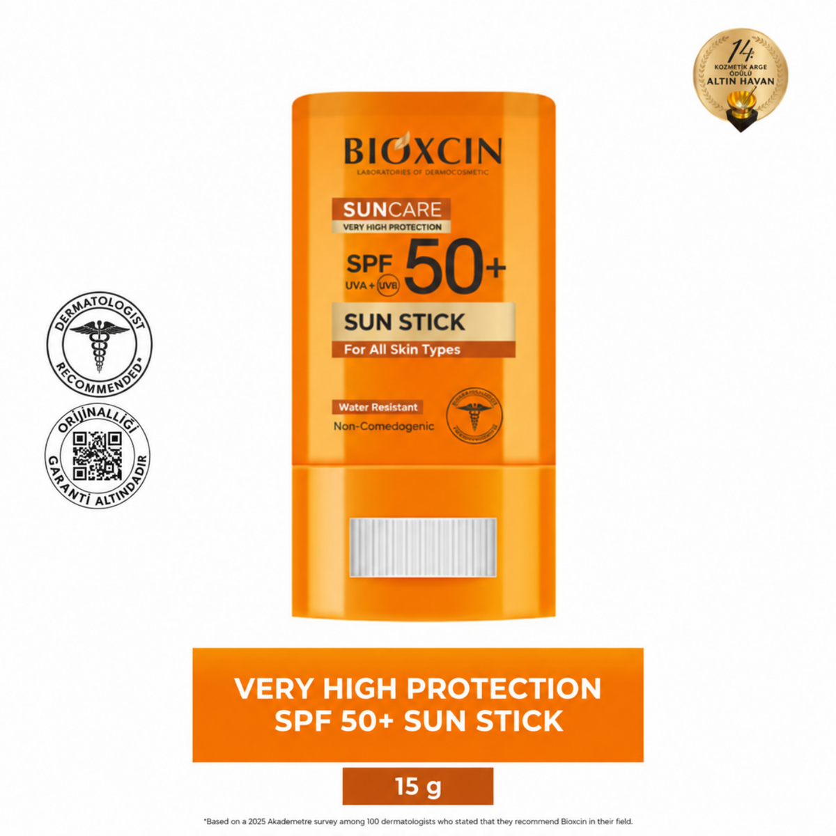 Bioxcin Suncare SPF 50+ Sun Stick – 15 g