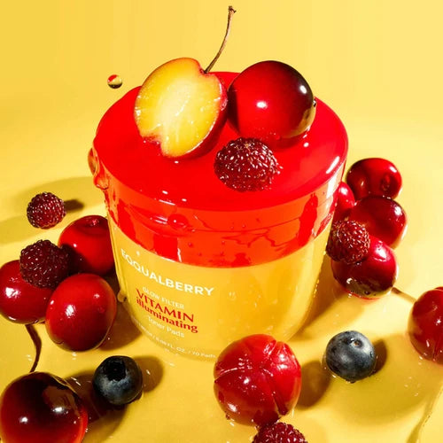 EQQUALBERRY - Vitamin Illuminating Toner Pads