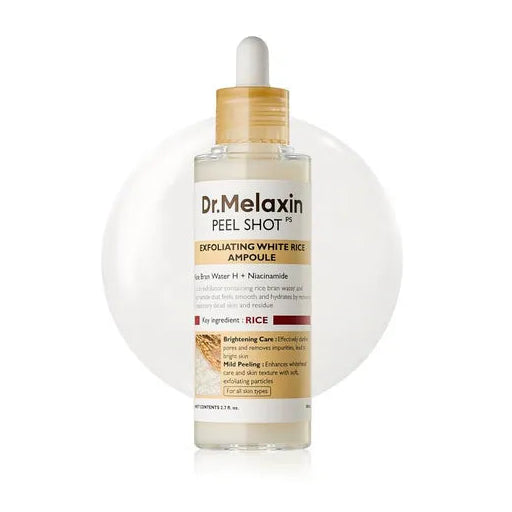 Dr.Melaxin - Peel Shot Exfoliating White Rice Ampoule