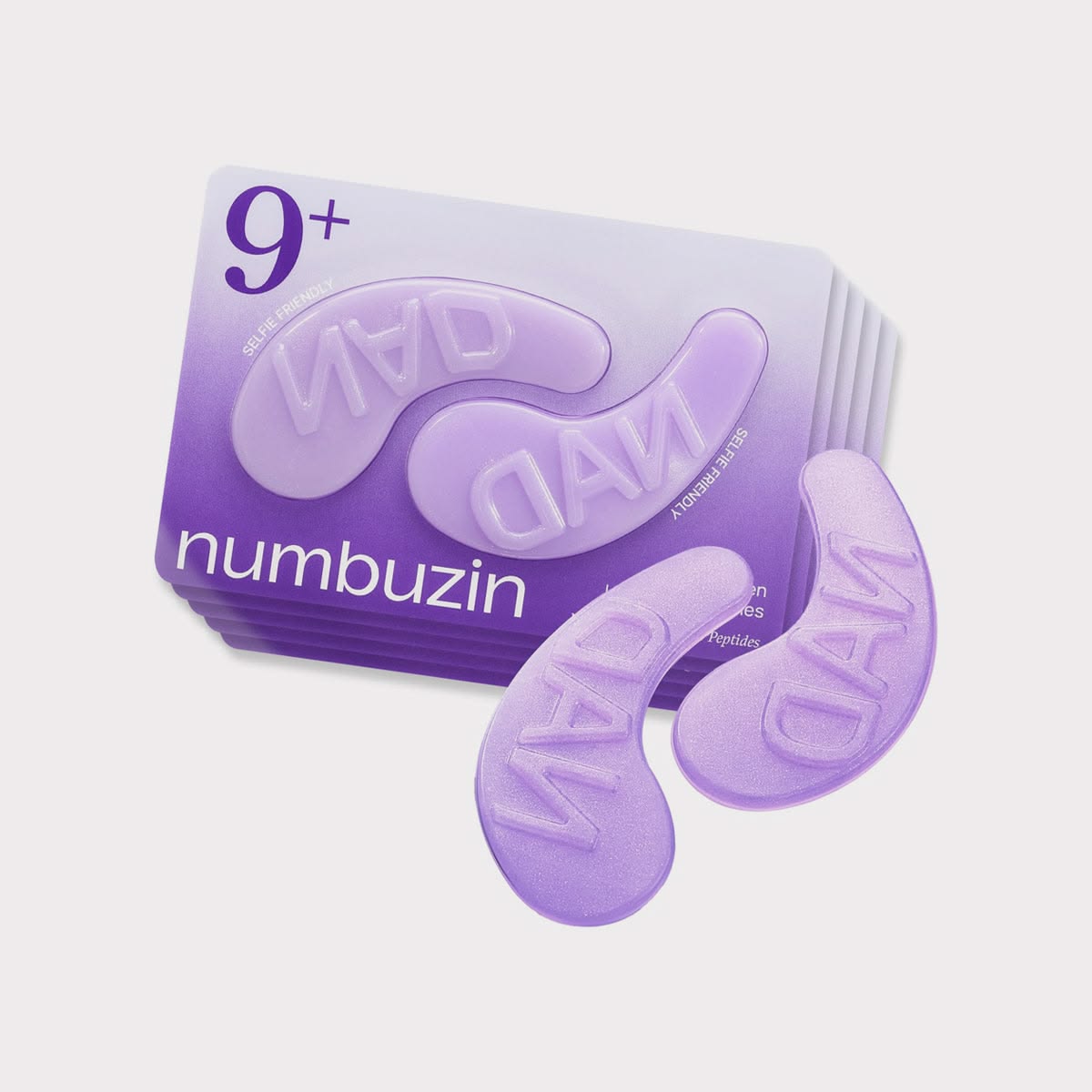 numbuzin - No.9 NAD+ Collagen Under Eye Patches