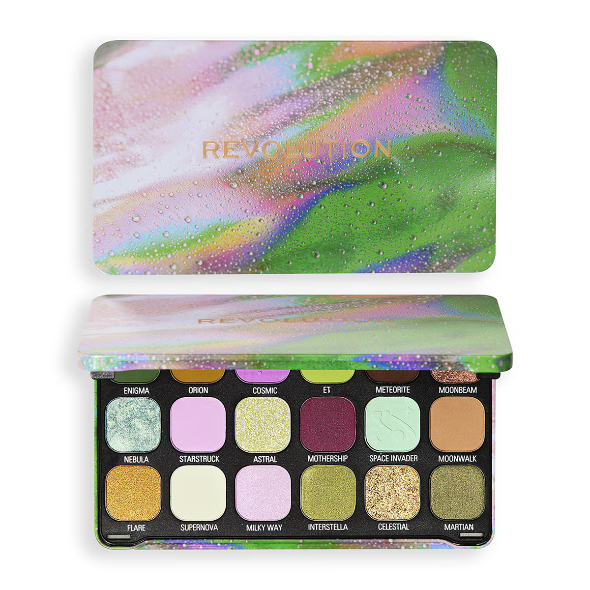 Revolution Forever Flawless Eyeshadow Palette Nova Green