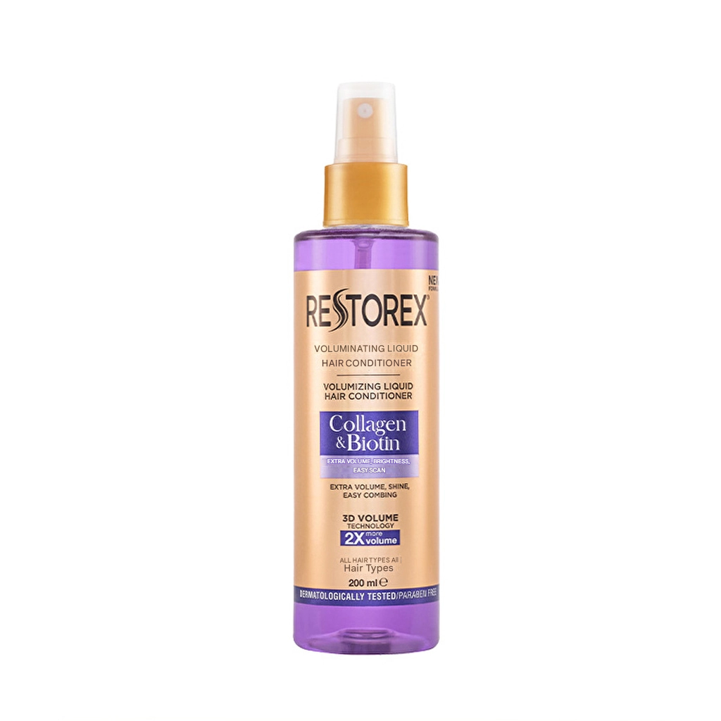 Restorex Collagen & Biotin Plumping Liquid Hair Care Cream 200 ml