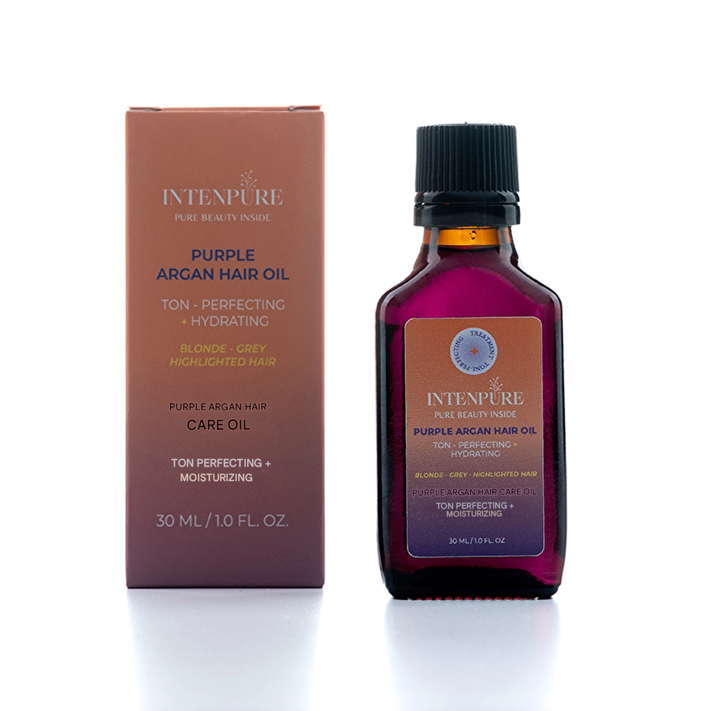 Intenpure Purple Argan Hair Care Oil 30 ml