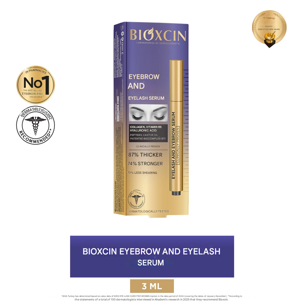 Bioxcin Eyebrow and Eyelash Serum 3 ml