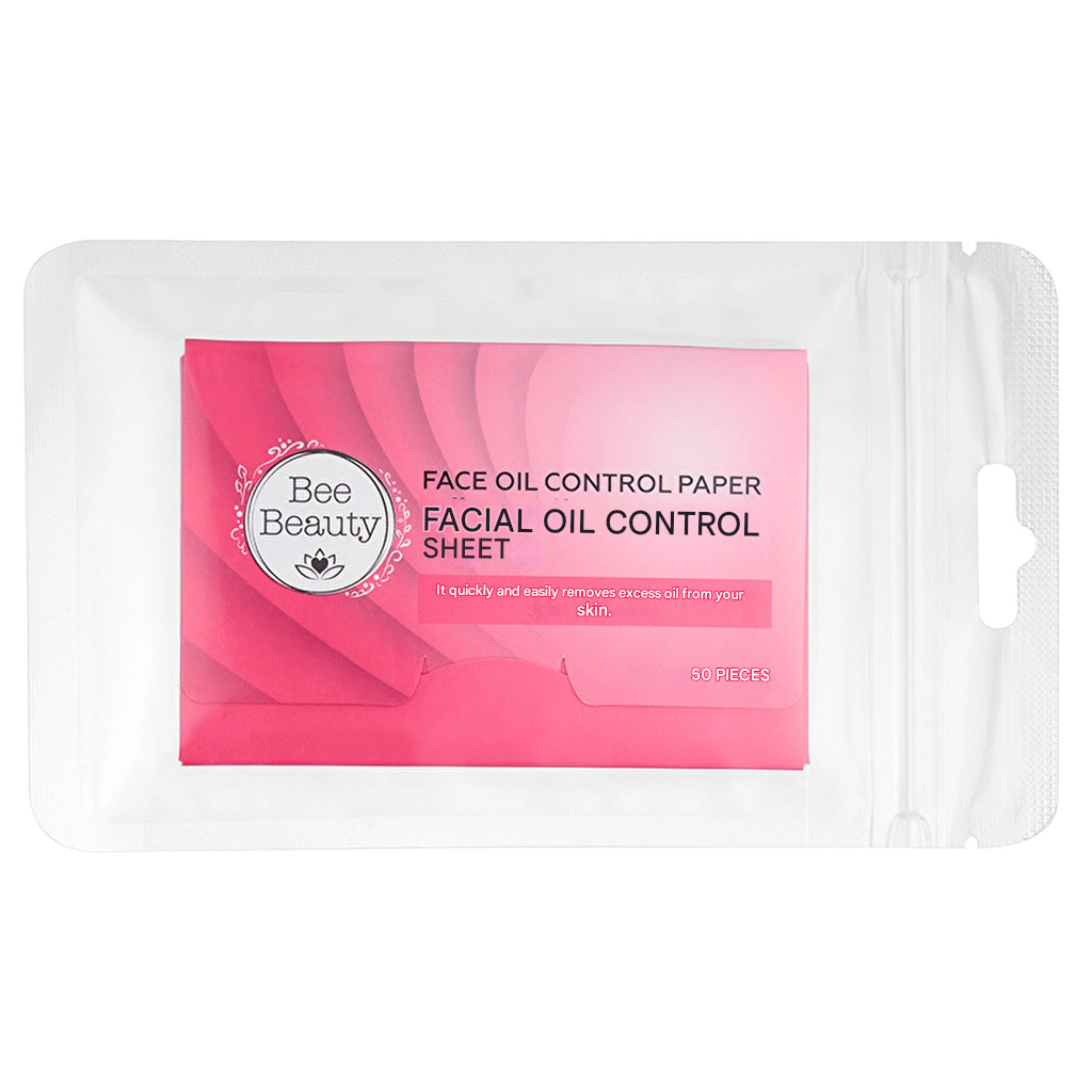 Bee Beauty Facial Oil Control Papers, 50 Sheets