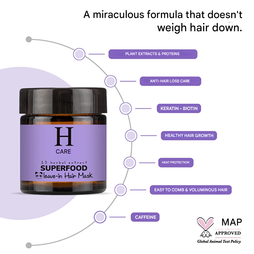 HOITO - Superfood Leave-in Nourishing Hair Mask 100 ml