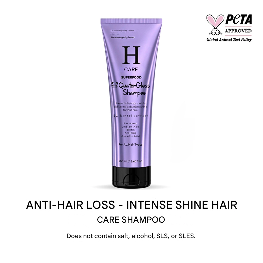 HOITO - Superfood Anti-Hair Loss Intense Shine and Fast Growth Hair Care Shampoo 250 ml