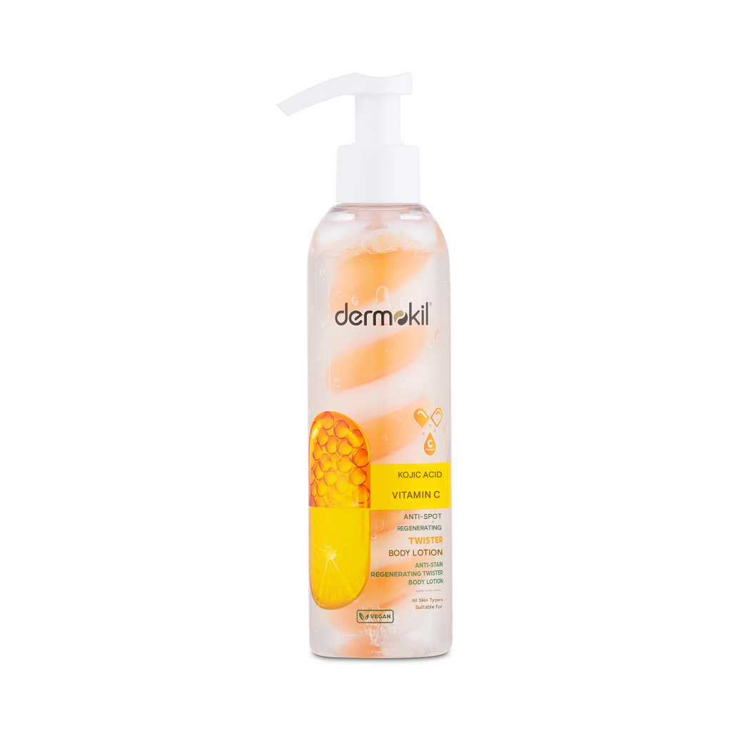 Dermokil Kojic Acid Vitamin C Anti-Stain Regenerating Twister Body Lotion 200ml