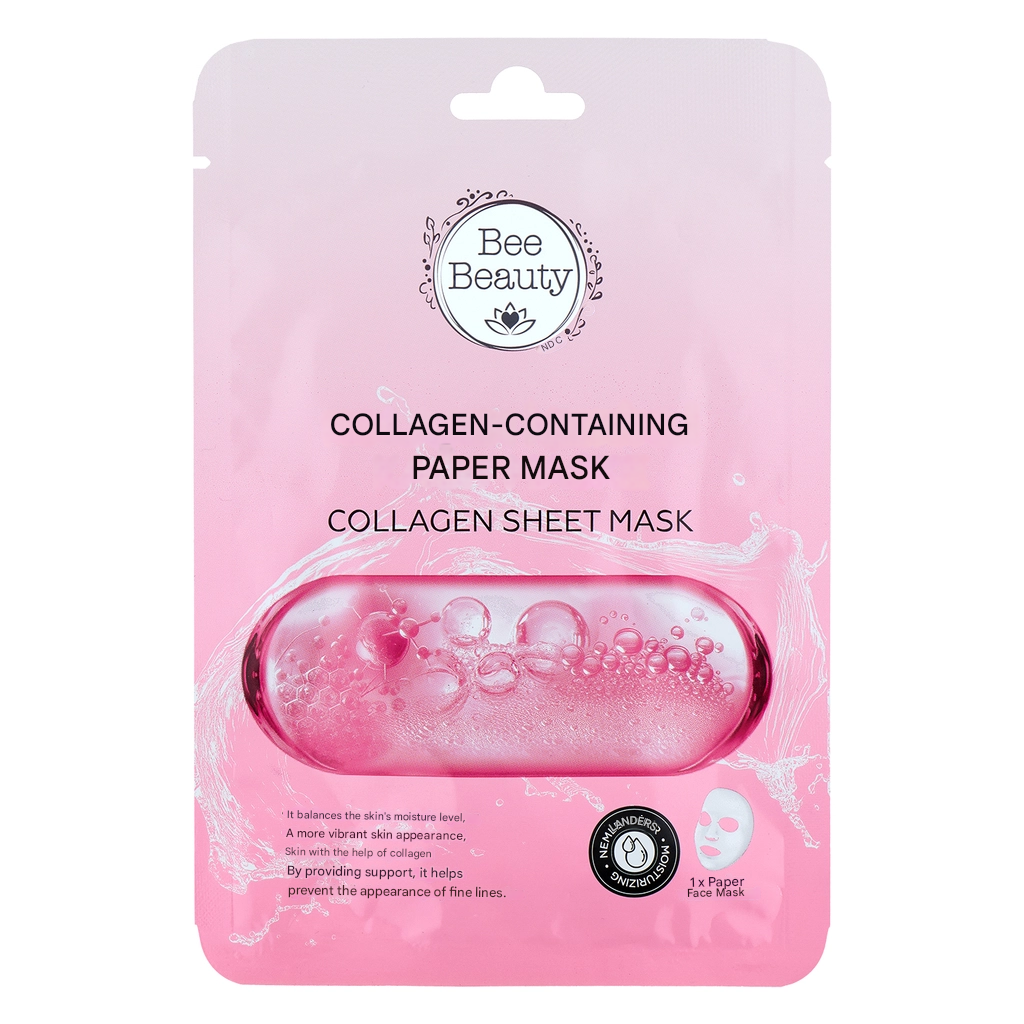 Bee Beauty Collagen-Infused Sheet Face Mask 25 ml