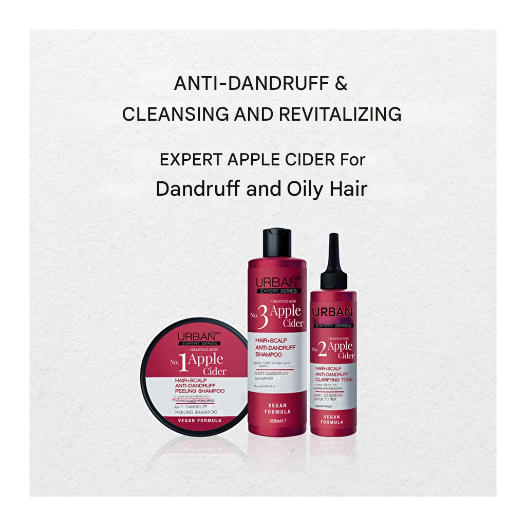 Urban Care No.3 Expert Apple Cider Anti-Dandruff Shampoo 350 ml