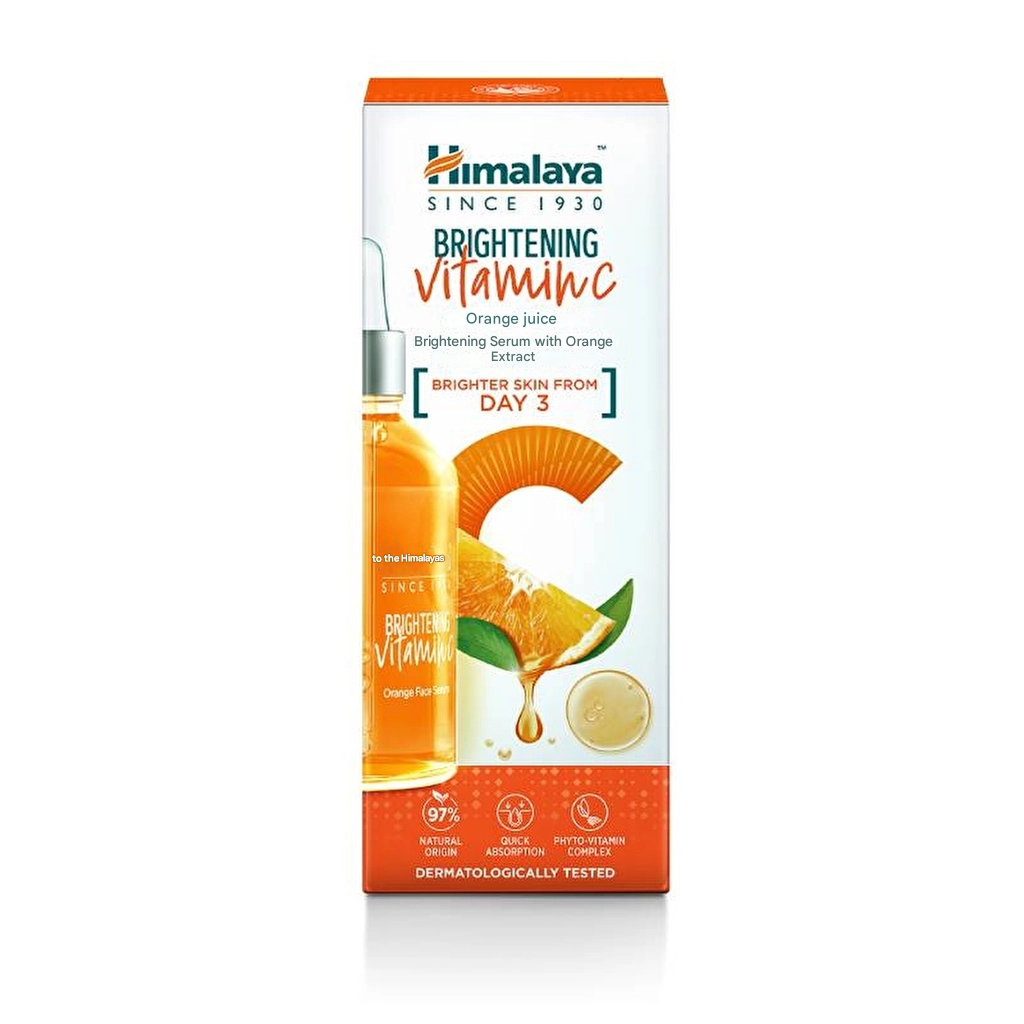 Himalaya Brightening Illuminating Serum with Vitamin C and Orange Extract 30 ml