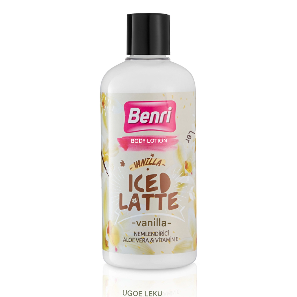 Benri Vanilla Iced Latte Body Lotion 500 ml