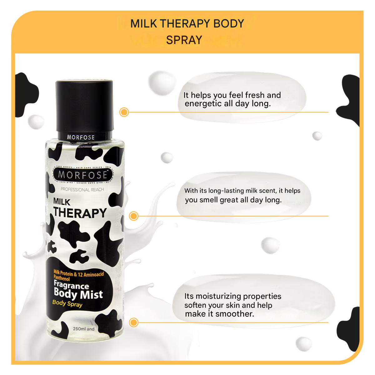 MORFOSE - Body Mist Milk Therapy 250 ml