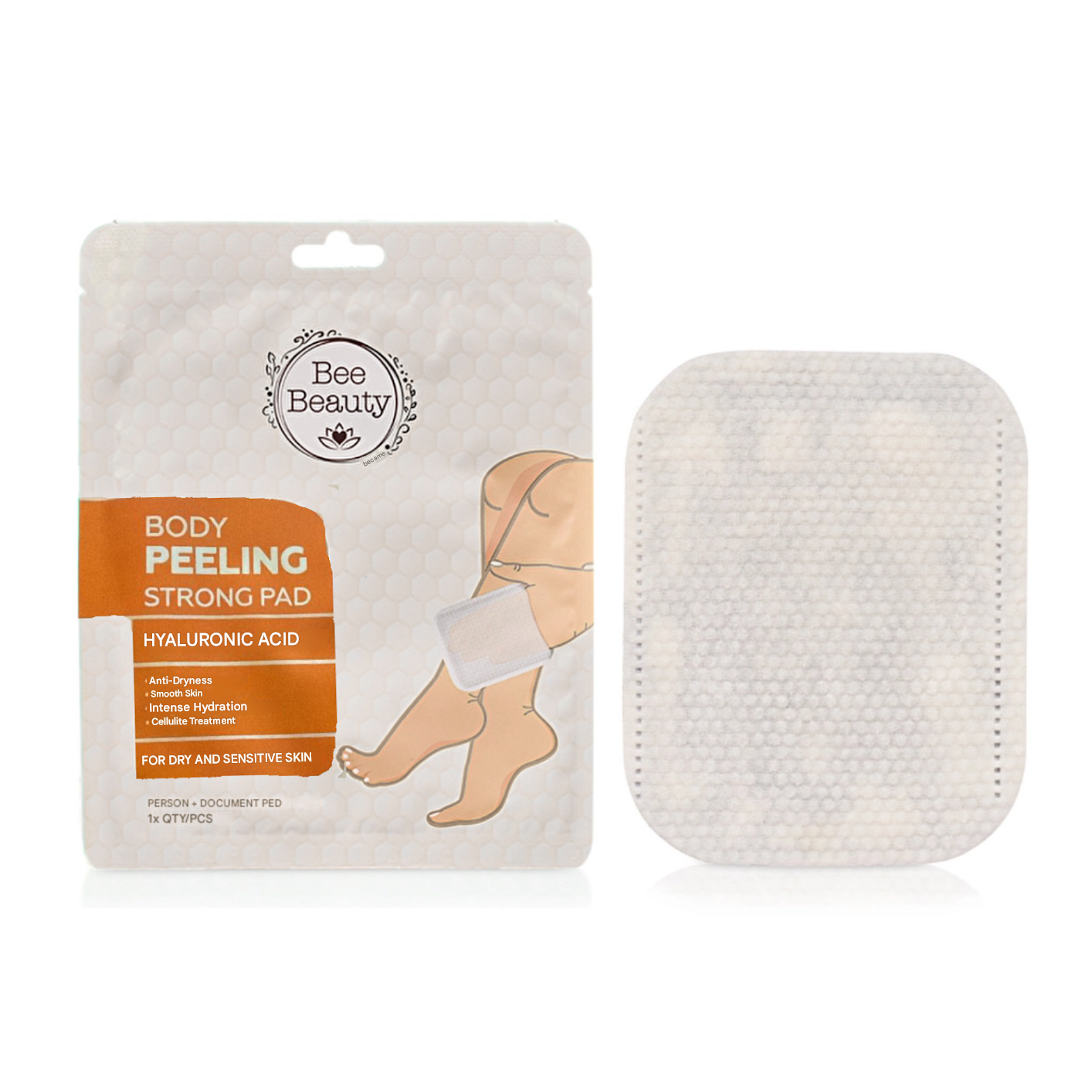 Bee Beauty Body Peeling Strong Pad hyaluronic acid
