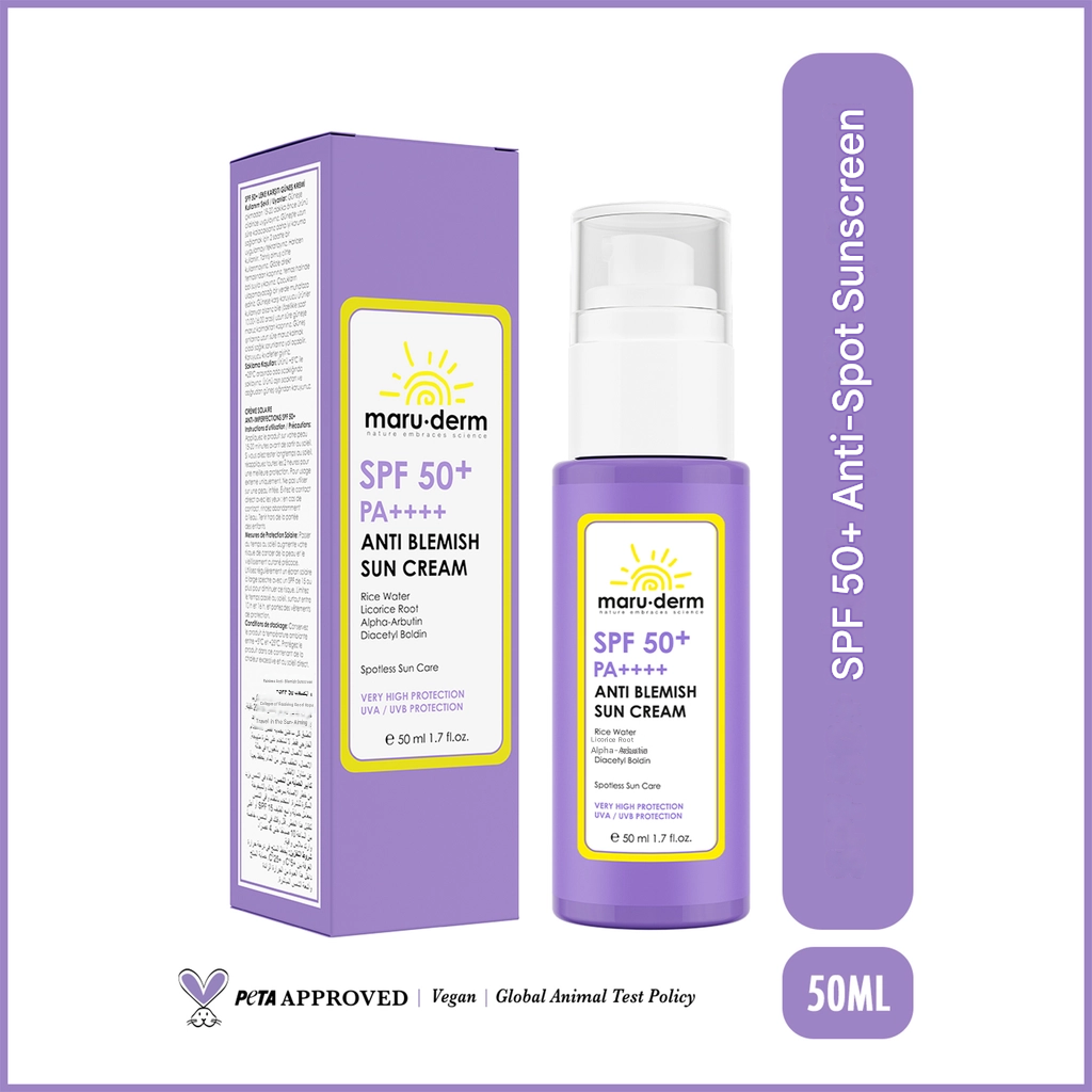 Maruderm 50+SPF Anti-Spot Facial Sunscreen 50 ml