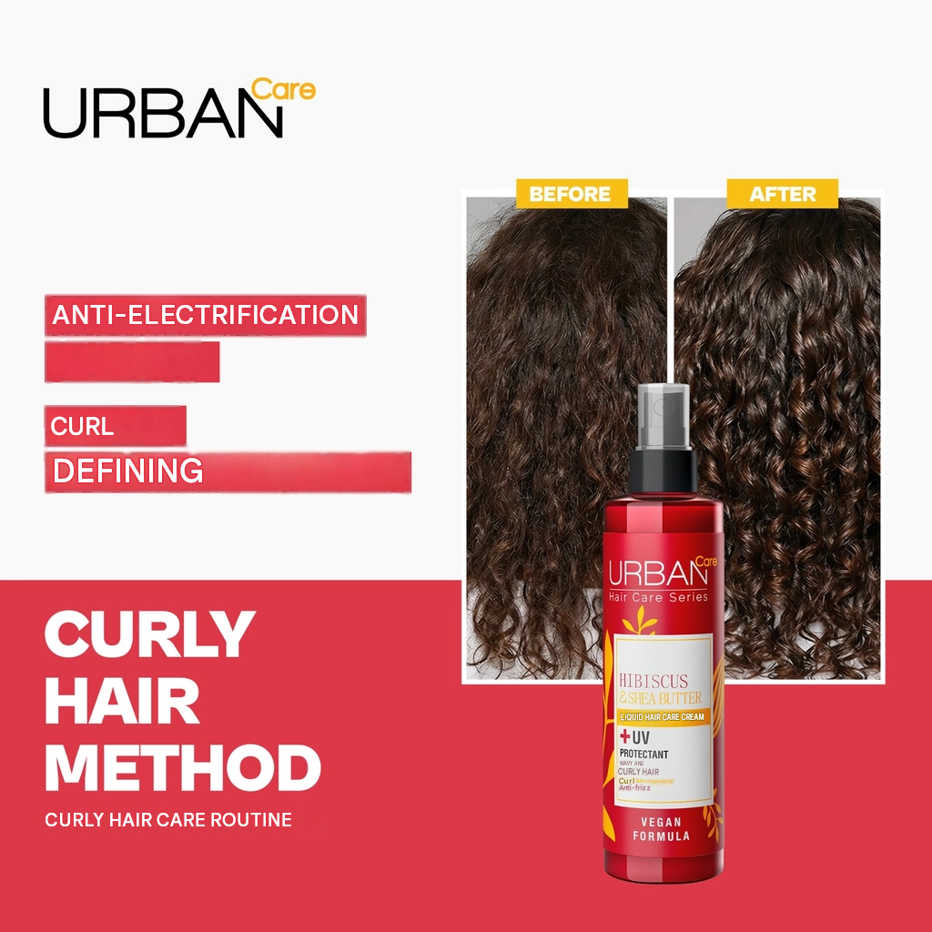 Urban Care Twisted Curls Hibiscus & Shea Butter Curl Defining Liquid Hair Conditioner 200 ml