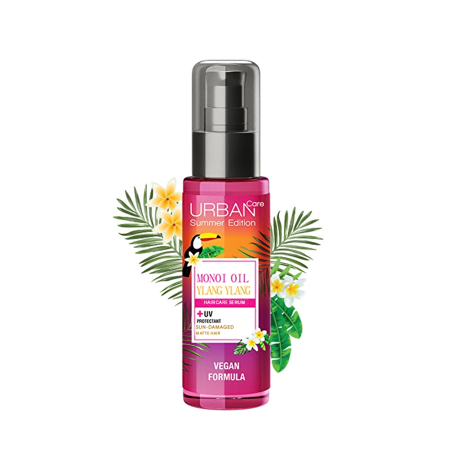 Urban Care Monoi Ylang Ylang Hair Serum for Sun-Damaged, Dull Hair 75 ml