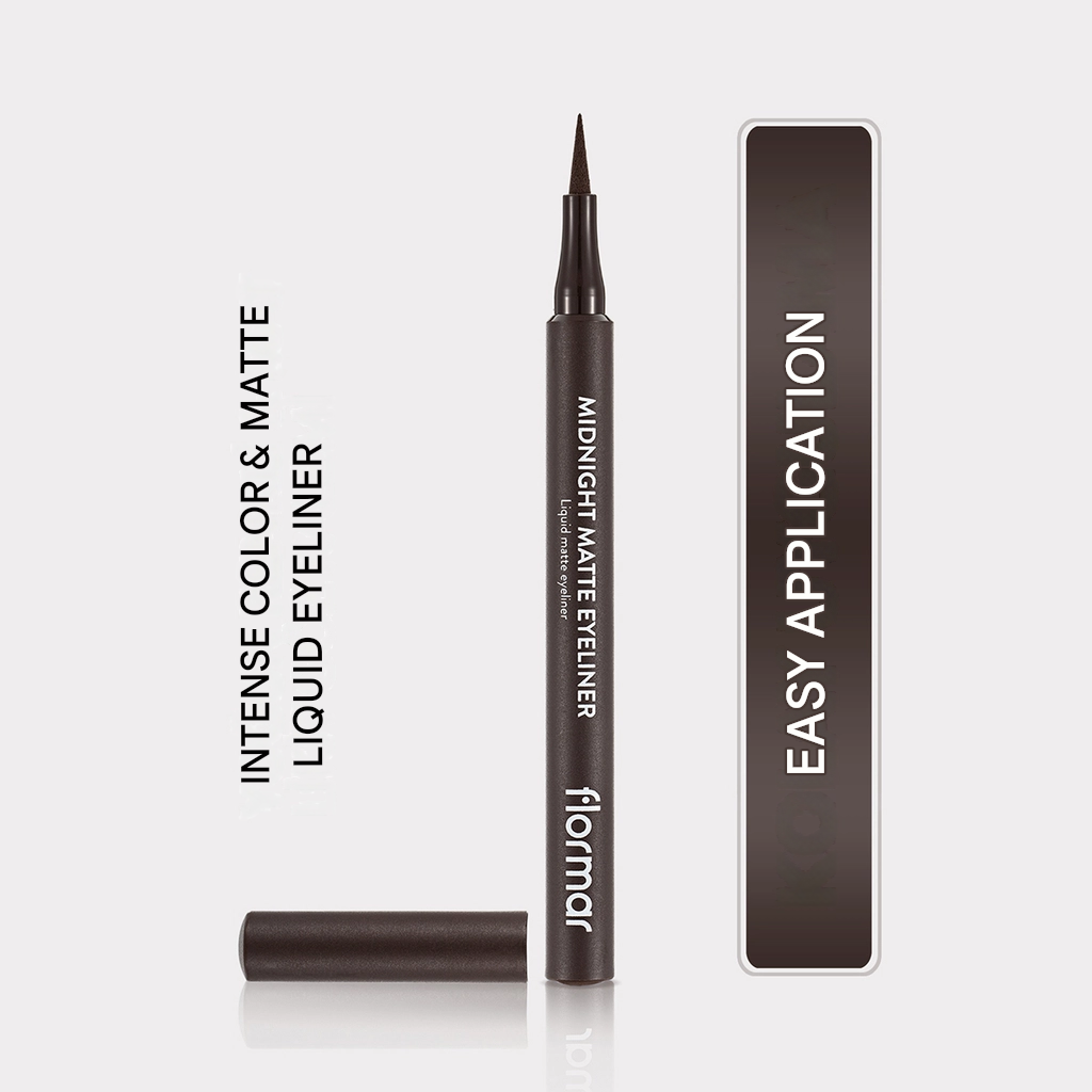 Flormar Midnight Matte Eyeliner 02 Brown
