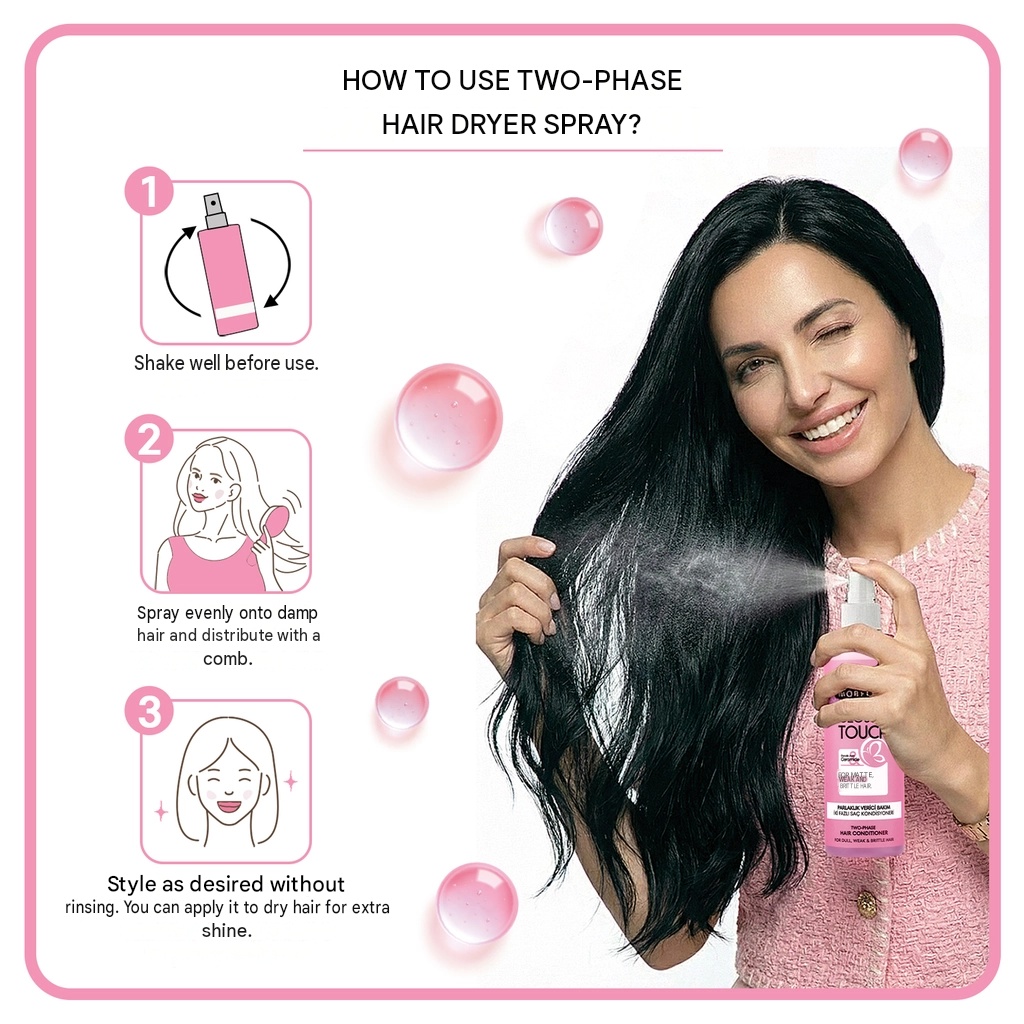 METAMORFOSE - Glossy Touch Shine Enhancing Two-Phase Hair Conditioner 200 ml