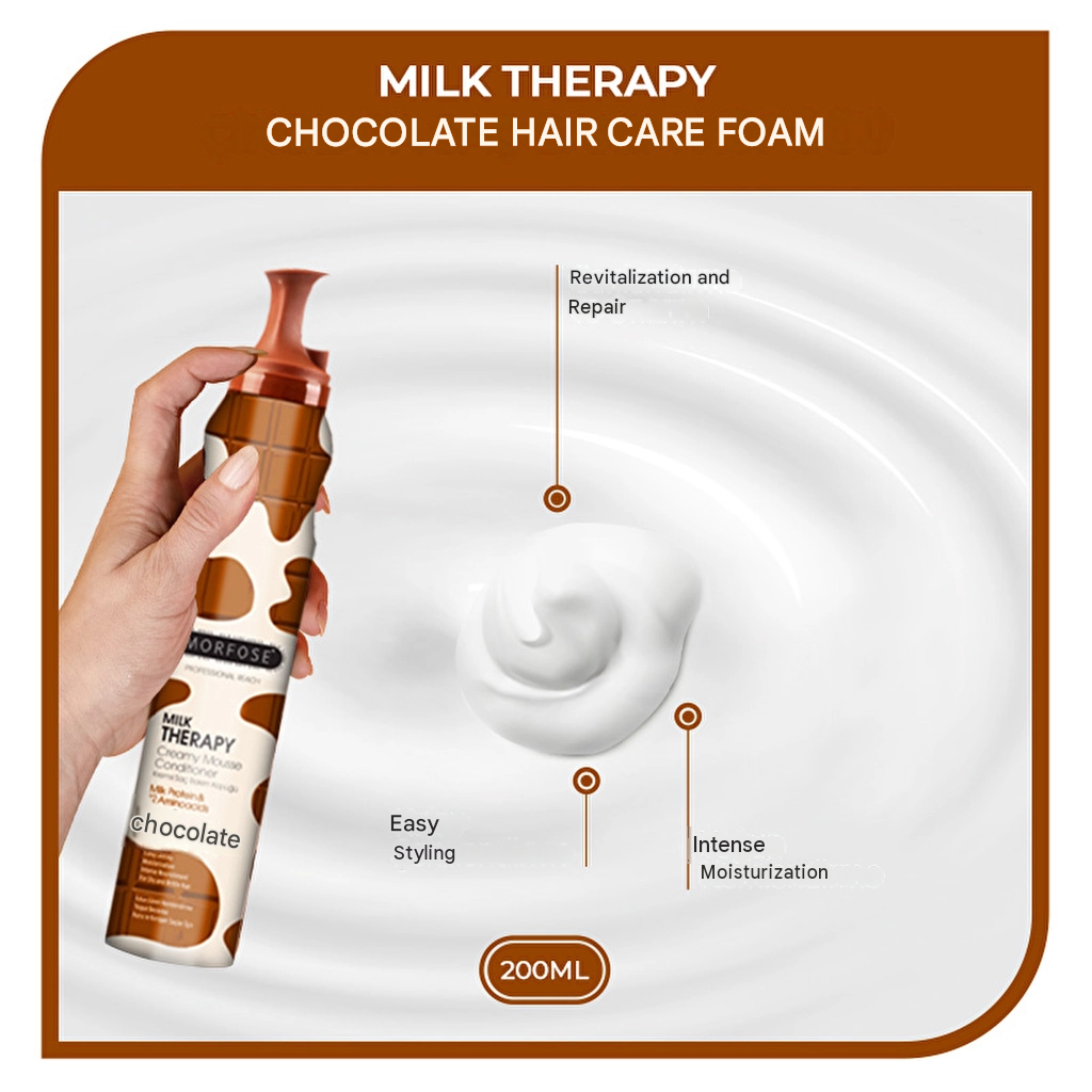 Morfose-  Milk Therapy Chocolate Hair Mousse 200 ml