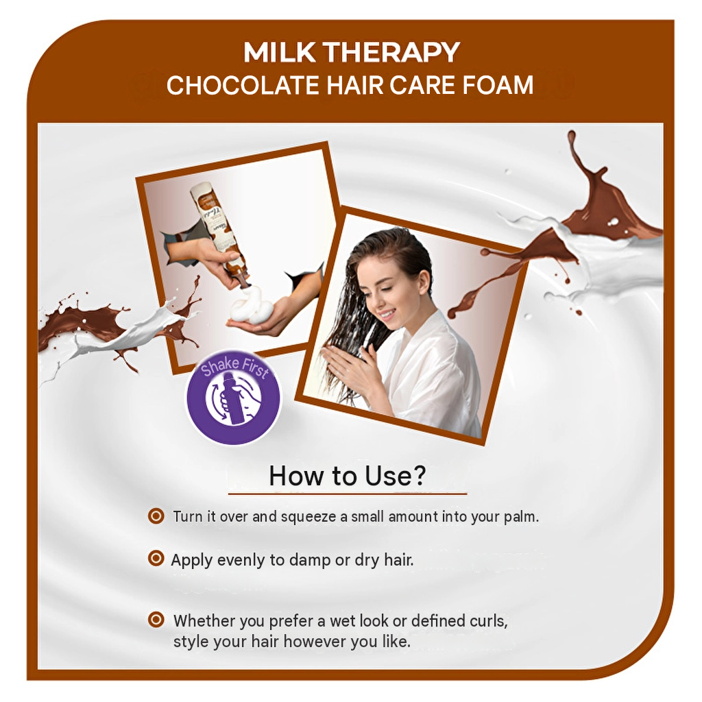 Morfose-  Milk Therapy Chocolate Hair Mousse 200 ml