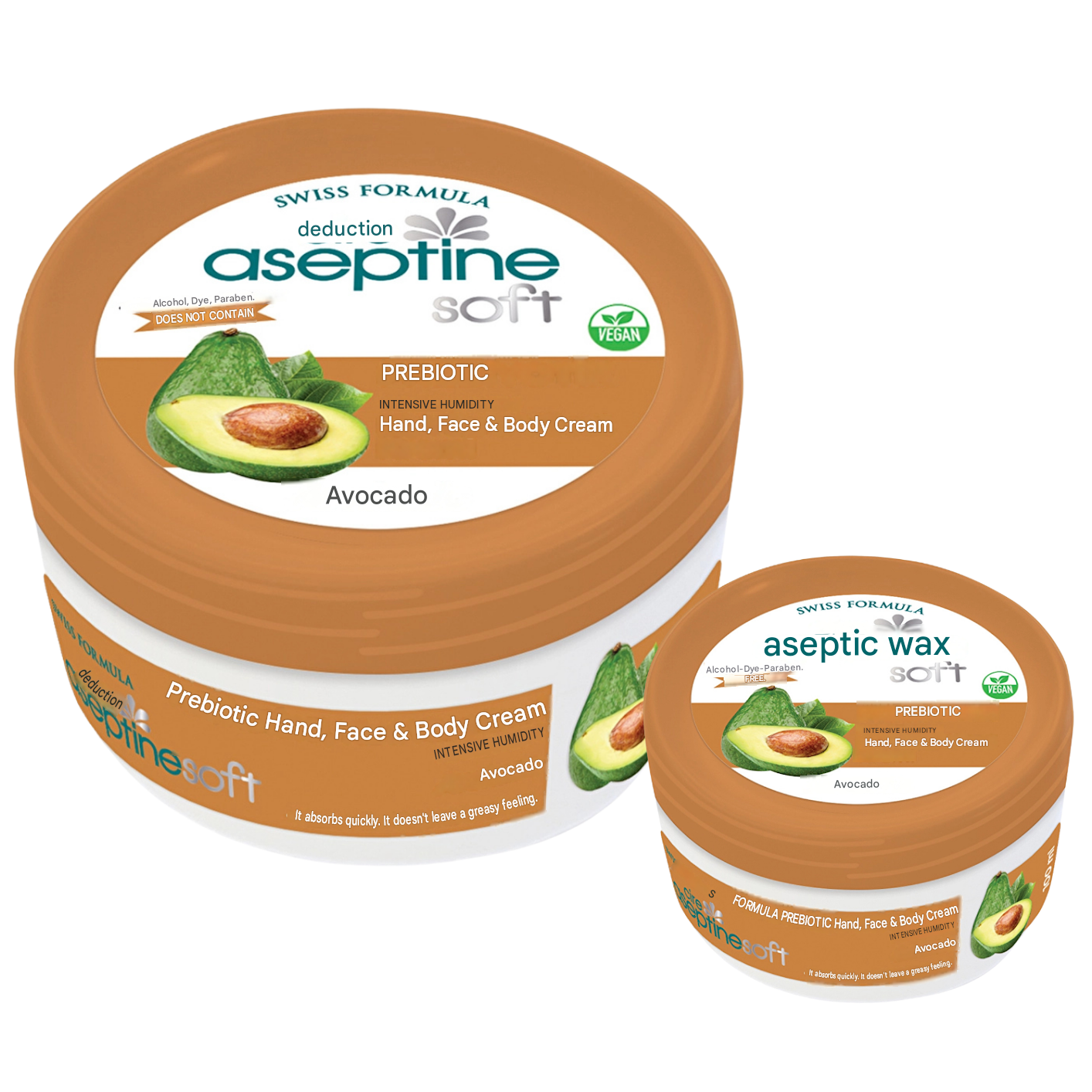 Cire Aseptine Soft Avocado Extract Intensive Moisturizing Prebiotic Cream