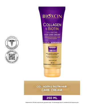 Bioxcin Collagen & Biotin Volumizing Hair Care Cream 250 ml