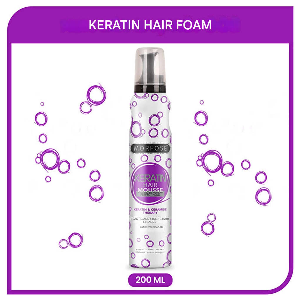 Morfose Keratin Hair Mousse 200 ml