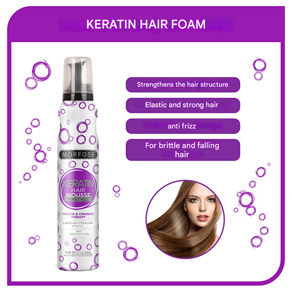 Morfose Keratin Hair Mousse 200 ml
