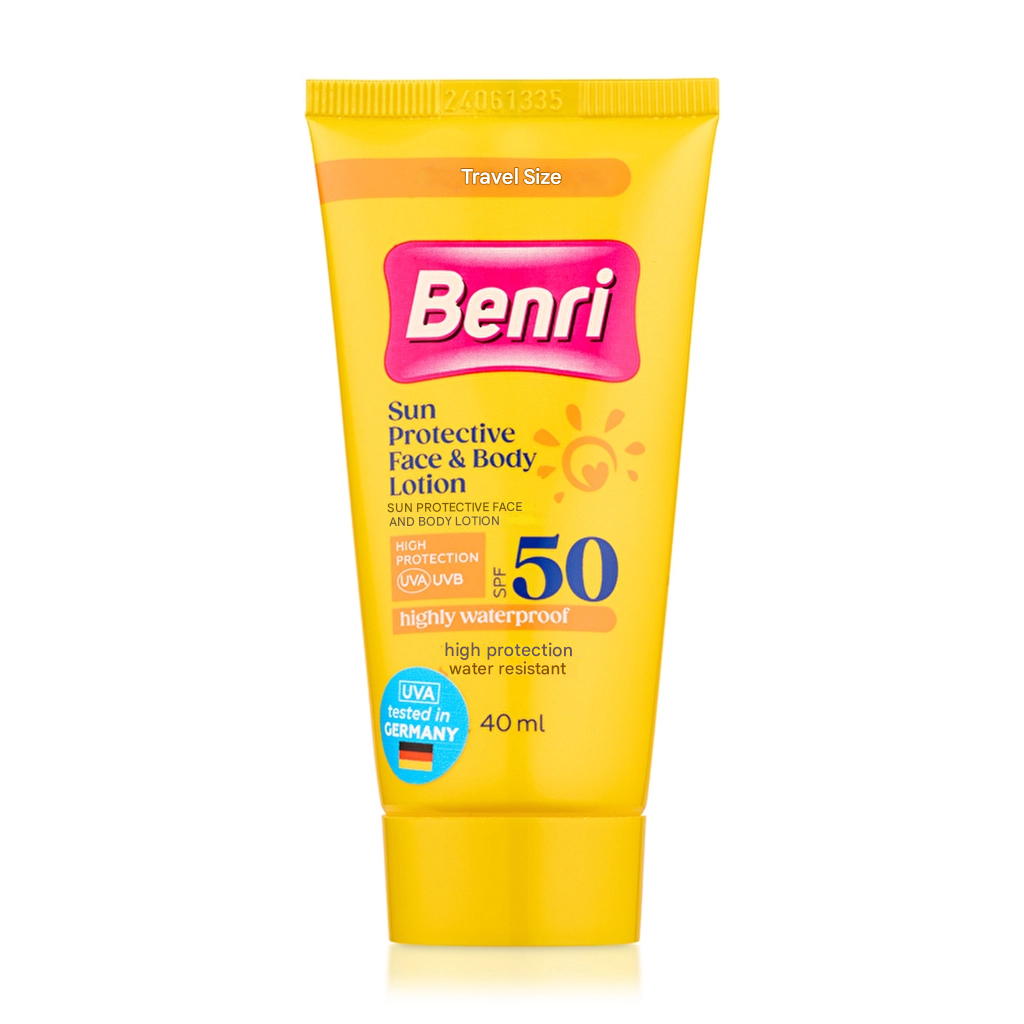 Benri Sun Protection Face and Body Lotion SPF50 40 ml