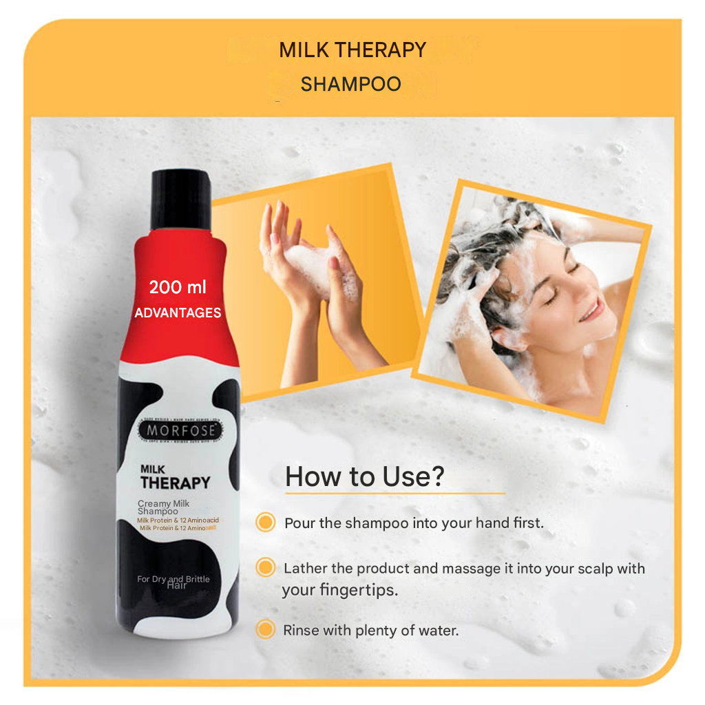 Morfose Milk Therapy Hair Shampoo 700 ml